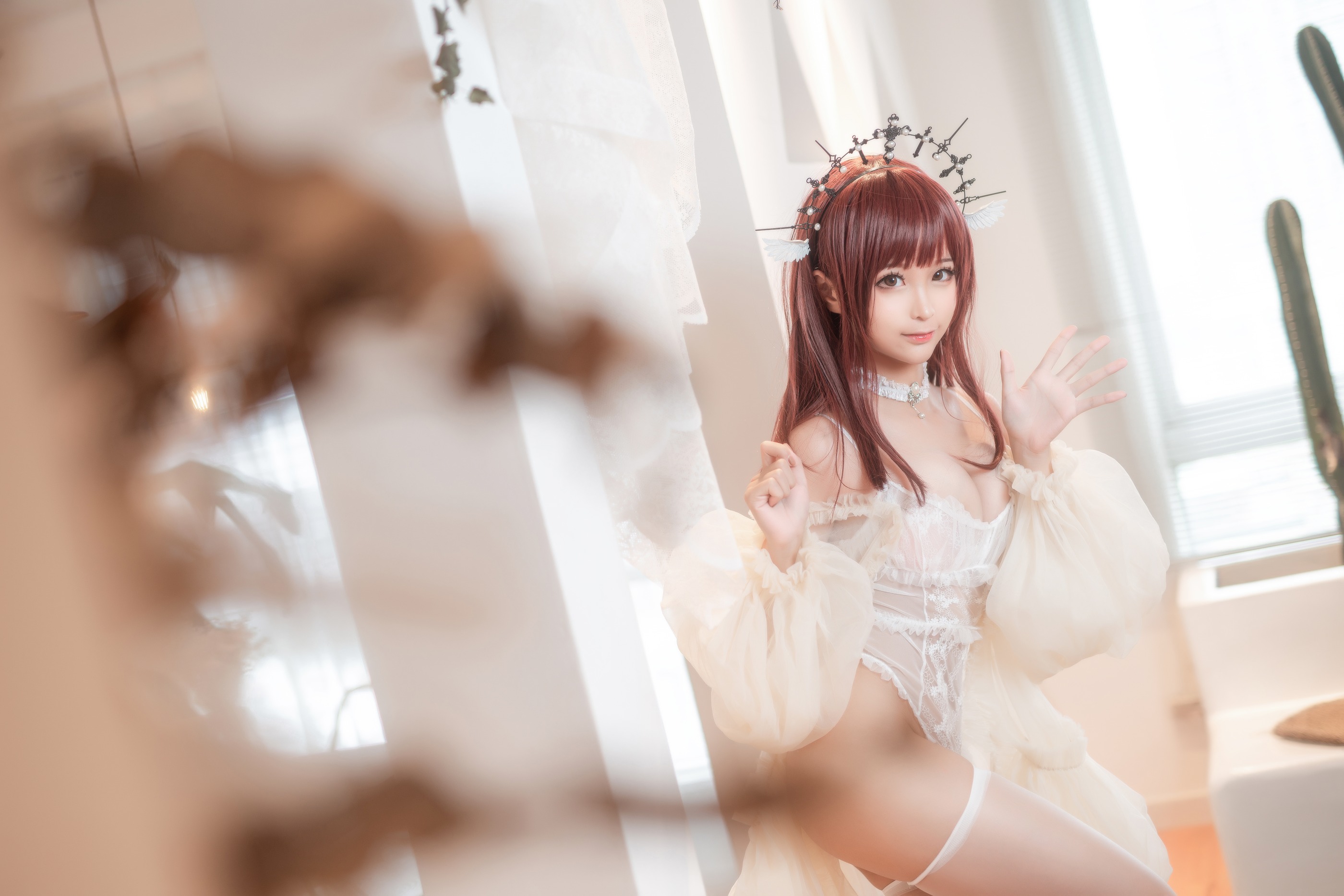 图片[1]-蠢沫沫 – NO.187 沫沫真爱版 火天使 [40P]-XikXak